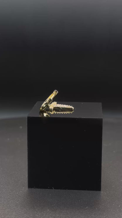 Saint Cross Gold - PENDIENTES