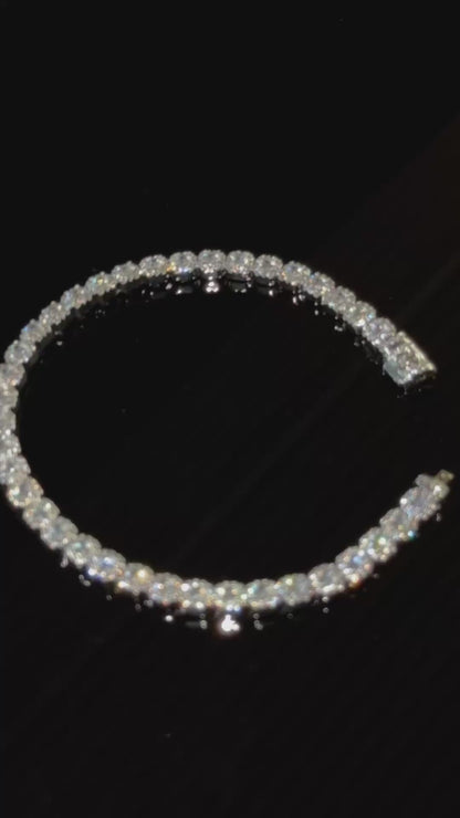 Tennis Royale - BRAZALETE SILVER 5mm